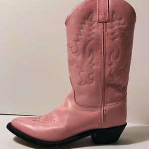 Pink Cowboy Boots Size 8